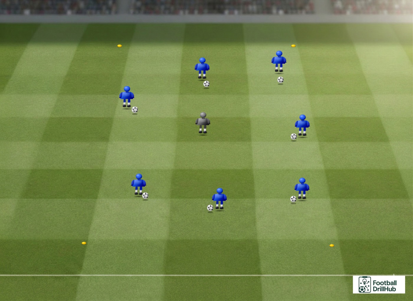 Dribble and Target the Coach — image 1